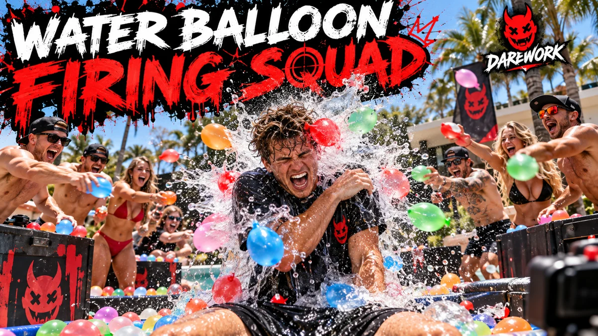 WATER BALLOON FIRING SQUAD